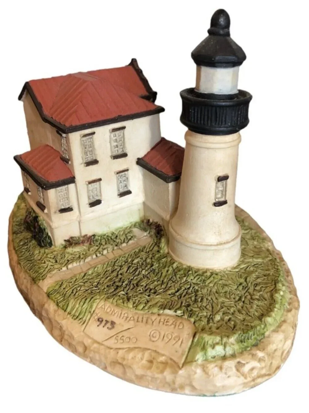 Harbour Lights Admiralty Head Washington HL 101 973/5500 1991 Made in Canada COA